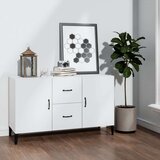  Komoda bijela 100x36x60 cm od konstruiranog drva | shoptok.hr