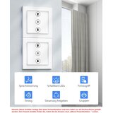 ALLEVOI pametna stikala za rolete wifi z led osvetlitvijo odprta embalaža | Shoptok.si