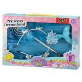 Ozzo Princess Dreamland, set za ulepšavanje, suknja, štapić, rajf, plava Cene