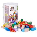 ECO TOYS drvene kocke u kutiji od 100 dijelova | shoptok.hr