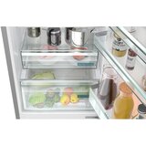 Siemens KG39N2IAG iQ300 kombinacija, stojalo-hladilno-zamrzovalna NoFrost, šcetkano jeklo, proti prstnim odtisom | Shoptok.si