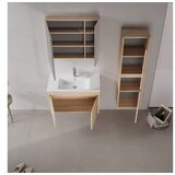 Hanah home Kupatilski ormarić sa umivaonikom i ogledalom (2 komada) Side 85 v2 724 | Eponuda.com