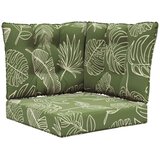  Jastuk za vanjsku sofU 3 pcs Dizajn lista Poliester - Dezen s listom 60 x 60 cm 1x sjedalo +1x naslon +1x bočna strana (2D s bar | shoptok.hr