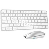 MeeTion C210MWWH punjivi set 2U1: BT tastatura+BT miš, beli