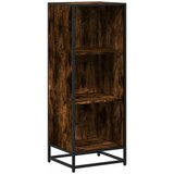 Maison Chic Knjižna omara - Knjižni regal dimljeni hrast 40x35x107,5 cm inženirski les, (21725776) Cene