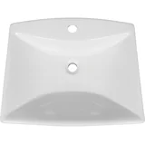 široki nadgradni lavabo 61cm x 45cm bela