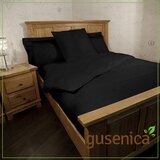  posteljina za bračni krevet 100 % pamuk (black) Cene