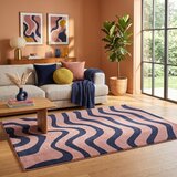 ESTE Modra/rožnata preproga 160x230 cm Aurora &amp;ndash; Slike