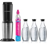 Sodastream CRYSTAL 3.0 Aparat za vodu s gaziranu 3 staklene boce, crni 1016413490 | shoptok.hr
