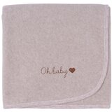 Malomi Kids Bež deka za bebe od organskog pamuka 75x90 cm Organic - Cijene