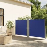 Maison Chic Zložljiva stranska tenda - Senčniki modra 140x1200 cm, (22040417) | Shoptok.si