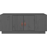  Klubska mizica siva 100x50x41 cm trdna borovina, (20711728) | Shoptok.si