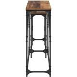  Konzolna stolica 2 pcs Staro drvo 100 x 28 x 75 cm | shoptok.hr
