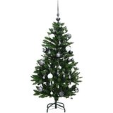  Umjetno božićno drvce 150 LED sa šarkama i kuglicama 120 cm | shoptok.hr