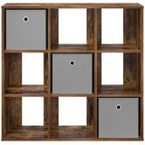  Kreveta s ladicama Dimljeni hrast 88,5 x 29 x 84,5 cm | shoptok.hr