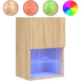 TV ormarić s LED svjetlima boja hrasta sonome 40 5x30x60 cm | shoptok.hr