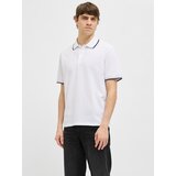 JJ Rebel Muška polo majica 12271166, Bela