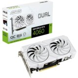 Asus grafična kartica geforce rtx 4060 evo white oc edition 8GB GDDR6, pci-e 4.0, (21504912) Cene