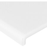  Uzglavlje s ušima bijelo 163x16x78/88 cm od umjetne kože | shoptok.hr