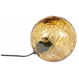 Dutchbone Namizna svetilka v zlati barvi Lune, ø 24 cm