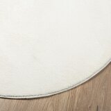  Tepih OVIEDO kratkih vlakana krem Ø 160 cm | shoptok.hr