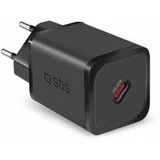 Sbs polnilec USB-C 45W, črn TETRGAN1C45W