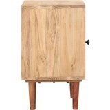  Noćni ormarić 40 x 30 x 50 cm od masivnog bagremovog drva | shoptok.hr