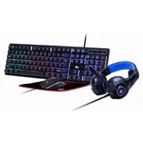 GGS-UMGL4-02 Gembird 4-in-1 Gejmerski set Ghost tastatura miš, slušalice i podloga