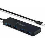 Fantec UMP-4U31-C USB-C 4x USB-A 3.0 HUB Cijene
