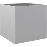  Sadilice 2 kom srebrne 42 x 40 x 39 cm od pocinčanog čelika | shoptok.hr
