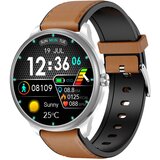 INF Pametna ura s pulzom, kisikom v krvi, krvnim tlakom, monitorjem spanja LightBrown, (21236394) | Shoptok.si