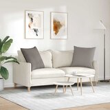  Jastučići za sofu 2 pcs Sivo-smeđa 80 x 80 cm tkanina | shoptok.hr