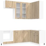  Kuhinjska jedinica LYON 8 kom. Hrast sonoma Konstruirano drvo | shoptok.hr