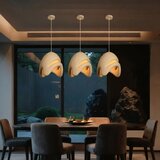 Brilagi Luster na sajli WABI SABI 1xE27/60W/230V prečnik 35 cm bela Slike