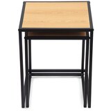 Bonami Essentials Pomoćni stolići u setu 2 kom u dekoru hrasta 38x38 cm Noah – | shoptok.hr