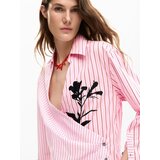 Desigual Obleka zelena / roza / črna | Shoptok.si