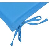  Jastuk za vrtnu klupu plavi 100 x 50 x 3 cm od tkanine Oxford | shoptok.hr