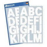  Etikete zweckform 3786 črke abeceda folija ZWECKFORM | Shoptok.si