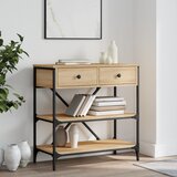 vidaXL Konzolni stol boja hrasta 75 x 34 5 x 75 cm konstruirano drvo Cijene