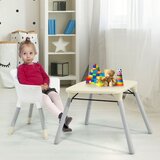  4 u 1 dječja stolica za hranjenje, dim. 59 x 62 x 93 cm, bež | shoptok.hr
