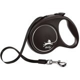Flexi povodec Black Design L, trak - 5 m (različne barve) zelena | Shoptok.si