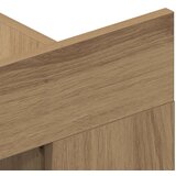 TV ormarić montiran na zid od hrasta 152x22x113 cm | shoptok.hr