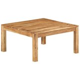 vidaXL Stolić za kavu 80 x 80 x 40 cm od masivnog bagremovog drva | shoptok.hr
