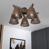  Brilagi - LED Plafonski luster ANTHONY 5xE14/40W/230V hrast/orah/smeđa | Eponuda.com