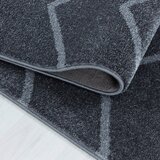 Lesnina XXXL PREPROGA Z VISOKIM FLOROM Rio 4602 grau 140/200 cm tkano siva | Shoptok.si