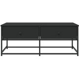  Stolić za kavu crni 100 x 51 x 40 cm od konstruiranog drva | Eponuda.com