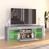 TV omarica z LED lučkami siva sonoma 120x35x40 cm, (20733142) | Shoptok.si