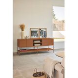 Teulat Opečnato oranžna TV omarica 175x74x45 cm Platt – | Shoptok.si