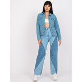 Fashion Hunters Light blue classic denim jacket from RUE PARIS Cijene