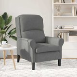  Fotelja Tamno siva 76 x 94 x 102 cm Mikrofibra | shoptok.hr